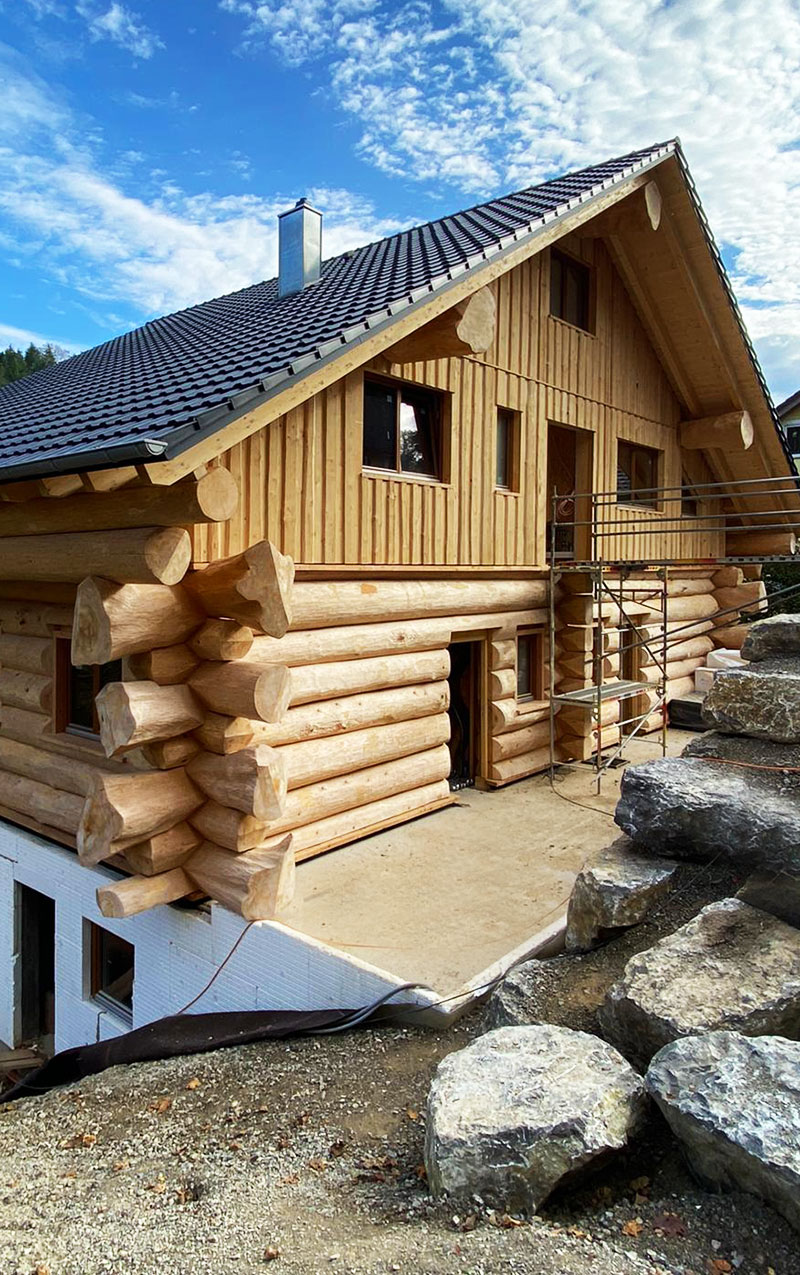 Urlaub Ferienwohnungenim Blockhaus Schwarzwald